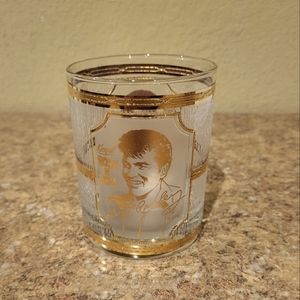 Elvis Presley drinking glass